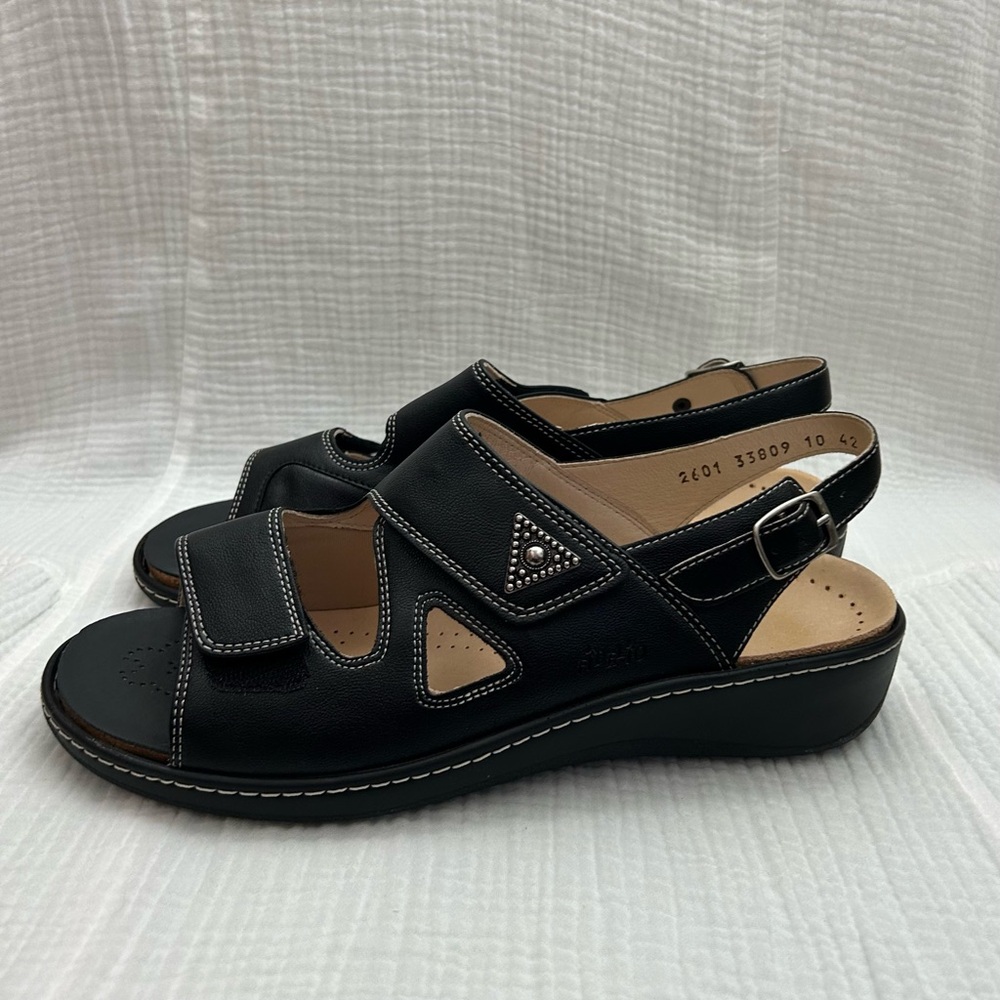 Brand New Women's Fidelio "Hallux Fabia" leather sandals (for bunions)